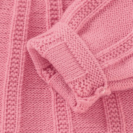 

dmqupv Baby Infant Girls Boys Cotton Sweater Solid Knitted Sweater Pullover Soft Sweatshirt Tops Blouse Sets Boys Coats Sweater Pink 12-18 Months