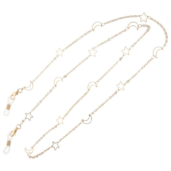 CTIRCHIU  Eyeglass Strap Holder Star Moon Pattern Anti Lost for Women Gift