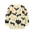 thumbnail image 5 of Atogsazn Toddler Baby Boys Fleece Halloween Sweaters Kids Casual Long Sleeve Pullover Sweatshirts Fall Winter Tops Khaki 6-7 Years Fashion, 5 of 7