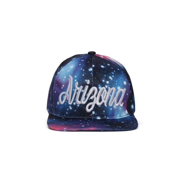 Galaxy Space City Adjustable Snapback Cap - Arizona