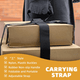 thumbnail image 3 of 2X Heavy Object Binding Belt Luggage Strap Packing Straps Moving Belt for Secure Lifting Carrying Heavy Boxes Luggage, 3 of 6