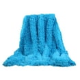 thumbnail image 6 of 2025 New Super Comfort Oversized Warm Thick Bubble Double Sided Plush Rabbit Faux Fur Throw Blanket, Super Soft Blanket, Fluffy Blanket,Soft Cozy Blanket for Couch Chair Bed Sofa Living Room, 6 of 7