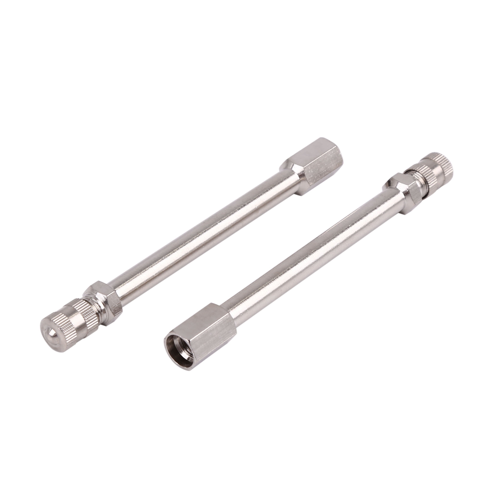 Unique Bargains 4Pcs 100mm Tyre Wheel Valve Extension Extender Cap Stem Universal Car