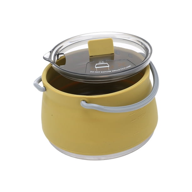 Mini Bouilloire Pliante, Pot En Silicone Pliable Portable Pour Feu Ouvert 
