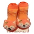 thumbnail image 2 of Zak  Zoey 3D Animal Socks 0-12 Months Orange, 2 of 2