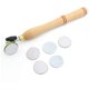 thumbnail image 2 of Juego de lijadora de cuencos de madera, herramienta de lijado con disco de lijado Compatible con torno, herramienta de torneado de madera, 1 Juego, 2 of 5