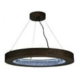 thumbnail image 2 of Meyda 145990 32 in. Hickory Treasures LED Pendant, Armoire Hickory, 2 of 5