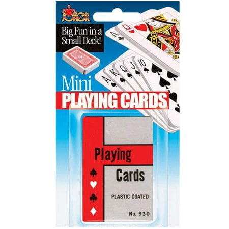 Cp Plastic Coated Mini Playing Cards Deck Perfect For Your Casino