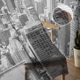 thumbnail image 3 of Chicago City Skyline Landscape Sheer Curtains for Living Room ration Window Curtains Kitchen Tulle Voile Curtains, 3 of 7