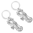 thumbnail image 1 of Hytrove 2Ud Llaveros Retro De Con Estilo Vintage Para Llaves Y Accesorios Cotidianos, 1 of 8