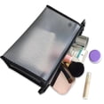 thumbnail image 3 of Cosmetic Bag Splash-proof Big Capacity Portable Makeup Bag Travel Toiletry Bag, 3 of 7