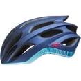 thumbnail image 2 of Bell Nala Adult Road Bicycle Helmet, Matte/Gloss Navy/Sky (Men/Women), 2 of 3