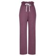 thumbnail image 6 of QUINDOS Womens Comfy Pants Wide Leg Long High Waisted Casual Trousers Drawstring Straight Fit Pants with Pockets, 6 of 7