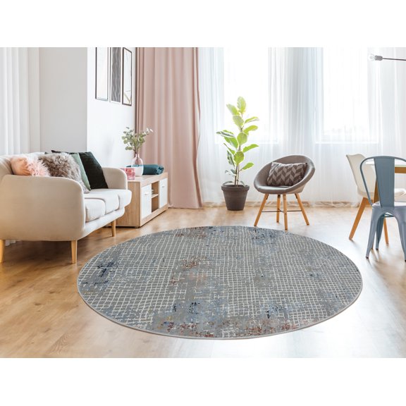 United Weavers of America Modern Abstract Area Rug, 7.83' x 7.83'