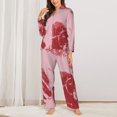 thumbnail image 2 of Sikiie Striped Meat Pajamas for Women Set, Womens Pajama Sets, Lounge Sets for Women, 2pjs for Women-Large, 2 of 7