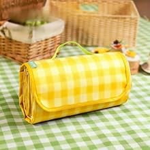 Outdoor Picnic Blankets Waterproof Foldable Sandproof, Large Gingham Cute Picnic Mat Washable Portable for Park Beach Camping Courtyard (60"×80")