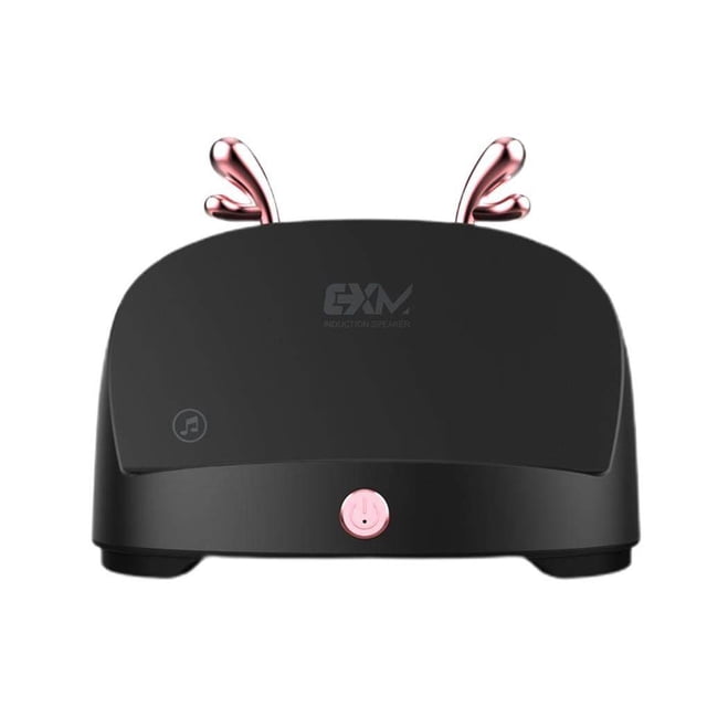 fastboy XM-318 Induction Speaker with Cell Phone Stand HD Surround Sound Cartoon Speaker Perfect for Desk Home