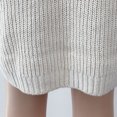 thumbnail image 4 of Sweaters for women Women Long SleeveTurtlenec Winter High Waist Loose Sweater Dress Pullover Jumper ugly christmas sweater women, 4 of 8