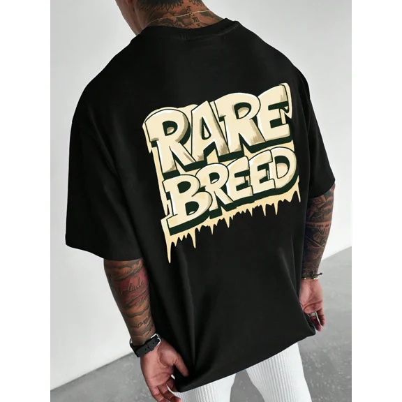 Men's Urban Graffiti Rare Breed Graphic T-Shirt