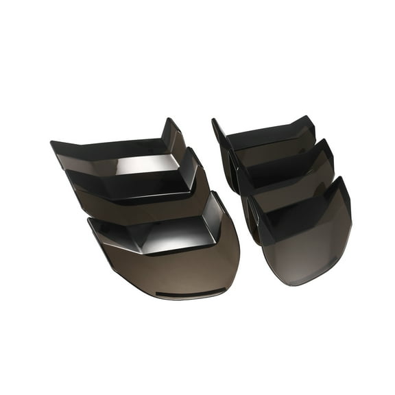 Unique Bargains Tail Light Lamp Cover Guard Trim Frame Bezels for Ford for Mustang