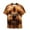 Multicolor#12, variant on lcziwo Novelty Graphic Tees for Men Short Sleeve Funny 3D Dog Print T-shirt Gifts for Dog Dad Ofertas del día Multicolor S