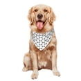 thumbnail image 5 of Naloa Signal Icon Dog Bandanas 1PC Washable Triangle Dog Scarfs Premium Durable Fabric, for Small Medium Large Dogs and Cats, 5 of 6