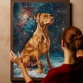 thumbnail image 6 of Rhodesian Ridgeback Dog Lying in The Snow Canvas Print Wall Art Famous Painting for Kids Nursery Bedroom Living Room Office Home, 6 of 6
