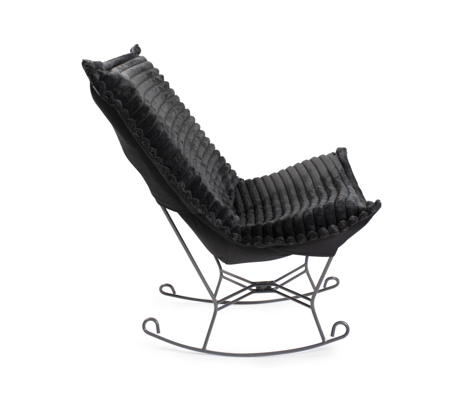 Puff Rocker Shar Pei Black/Black