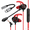 RED, variant on USB C Headphones for iPhone 17 16 15, USB C&3.5mm Mobile game headset with Microphone & Remote Control Cancelling for iPhone 17 16 15 Pro Max, iPad Pro, Galaxy S25 S24 S23 Ultra, Pixel 9 8 7