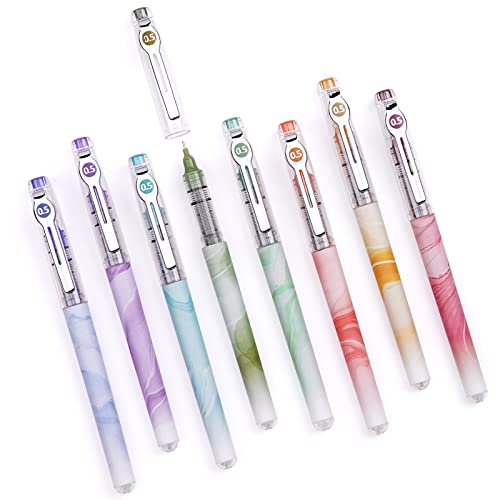 Writech Liquid Ink Rollerball Pens Multi Colored 0.5mm Extra Fine