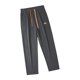 thumbnail image 3 of Pantalones deportivos para hombre, pantalones deportivos con cordón ajustable, parte inferior abierta, holgados, atléticos Talla XL Gris, 3 of 9