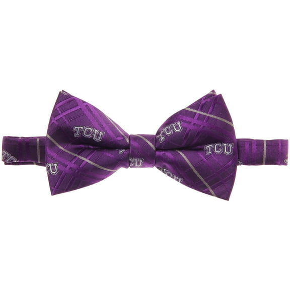 Men's Purple TCU Horned Frogs Oxford Bow Tie