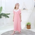thumbnail image 3 of Robe Fille Tout-Petit Blanche Rose Robe Décontractée Jupe Princesse pour Fille 3-26 Ans, 3 of 6