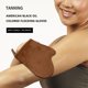 thumbnail image 3 of Paquete de 2 aplicadores de guantes autobronceadores | Guante de aceite de protección solar flocado de terciopelo de doble cara | Guante autobronceador sin rayas | Esponja de película de PE duradera, 3 of 9