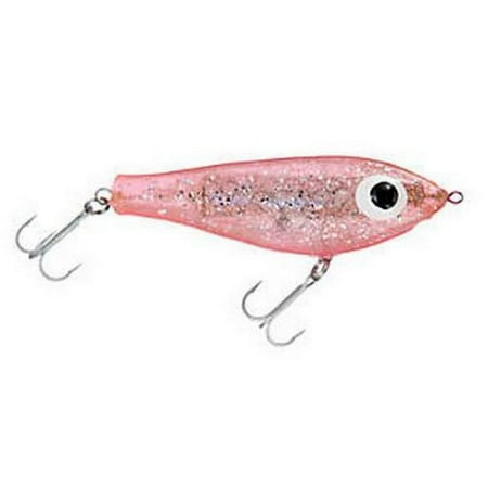 UPC: 0042095427089 | B&L Paul Browns F-08 Fat Boy Pink Silver 4 3/4oz Topwater Fishing Lure