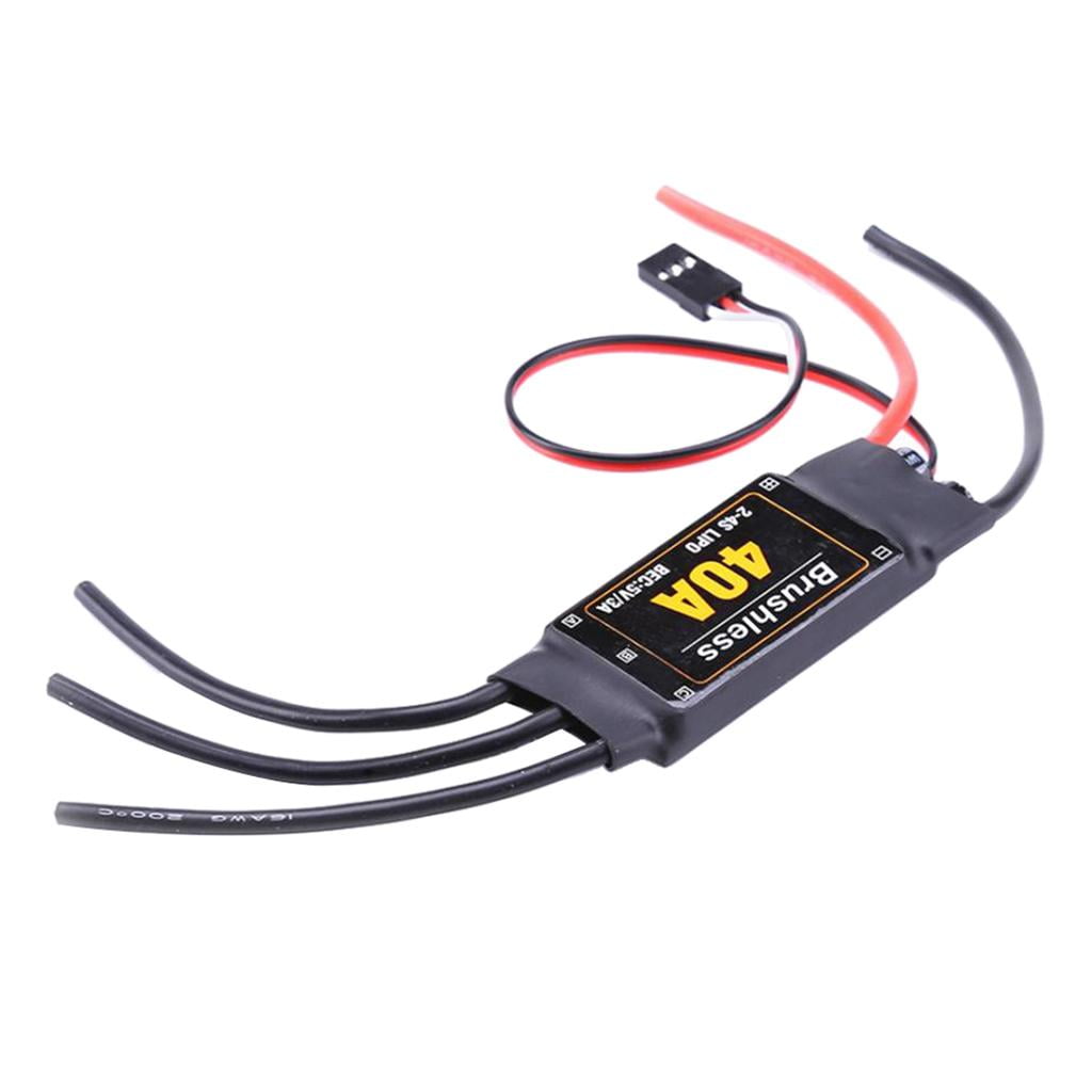 2-4s Lipo 40a Brushless Esc Bec 5v  3a For Rc Fpv Drone Quadcopter 