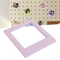 thumbnail image 3 of 4PCS Magnetic Pocket Picture Frame Double Sided Magnet Photo Frame Magnetic Fridge Frames for Fujifilm Instax Square Purple, 3 of 7