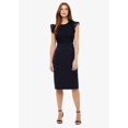 thumbnail image 1 of Phase Eight Women's Peggy Lace Dress Ruffle Sleeve In Navy Size 6 US 10UK $239, 1 of 1