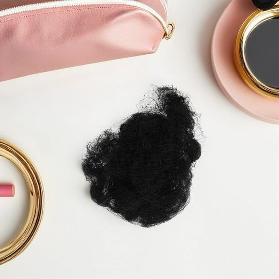 SEWCHICS 100pcs Hairnets For Women's: Invisible Hair Nets For Women's  Flight Attendants Elastic Mesh Bun Cover  Professional Use Mesh Hairnets