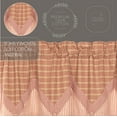 thumbnail image 4 of VHC Brands Sawyer Mill Red Valance Layered 20x72, 4 of 7