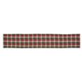 thumbnail image 1 of Ashton & Willow Ruby Red Seasonal Decor Reed Cotton Chambray Plaid Rectangle 13x72 Runner, 1 of 3