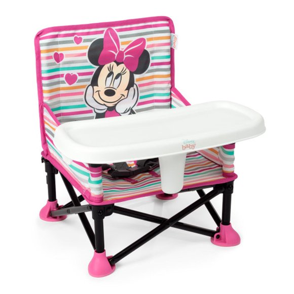 Silla Portatil Pop N Sit Minnie Mouse 17201 Bright Starts rosa 9999-SIN TAMAÑO