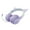 Purple with Green, variant on Foldable Glowing Cat Ear Headphones Foldable Over Ear Gaming Headset With Colorful Lights Wireless Earphone With Detachable Microphone 3.5mm Wired Music Headphone Foldable