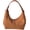 Brown, variant on Women's Shoulder Bag Small Tote Bag Underarm Vegan Leather Handbag Suede Purse Satchel Work Travel Dating