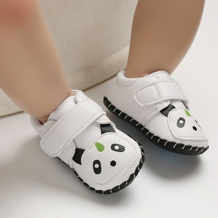 

Toyella Men and women baby cartoon baby shoes White 11CM