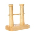 thumbnail image 2 of Colgador de guitarra de madera portátil, soporte de pared desmontable para guitarra, soporte para guitarra eléctrica, bajo, instrumentos de cuerda, perfke Soporte de guitarras, 2 of 8