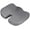 Gray, variant on Seat Cushion Pillow Memory Foam Orthopedic Seat Pad for Long Sitting & Tailbone Pain Relief