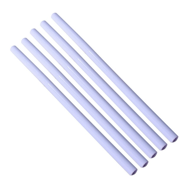 enjoywould 5 Pcs Paille à Boire Embout Trempé Découpable Pliable Résistant aux Morsures Perle Thé au Lait Paille Droite Courbée Usage Quotidien