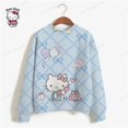 thumbnail image 3 of Sudaderas con capucha con estampado gráfico Y2k, ropa con estampado de HELLO KITTY, sudaderas con capucha para mujer, sudaderas de talla grande, sudaderas de calle para mujer, 3 of 5
