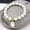 Gold, variant on Oval Cross Pendant Bracelet For Women Baptism Prayer